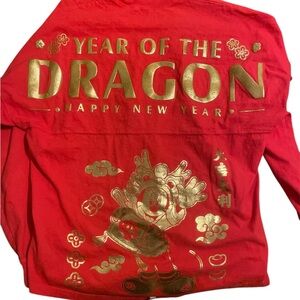 Disney Red Dragon Celebration Kids Jacket
